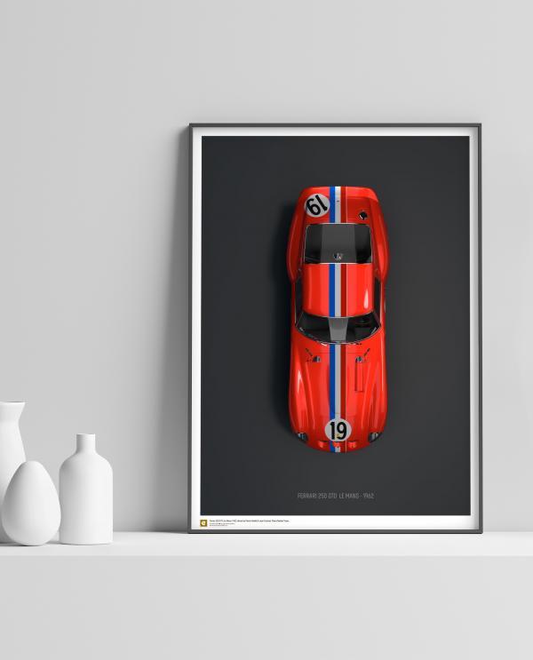 ferrari 250 gto le mans 1962