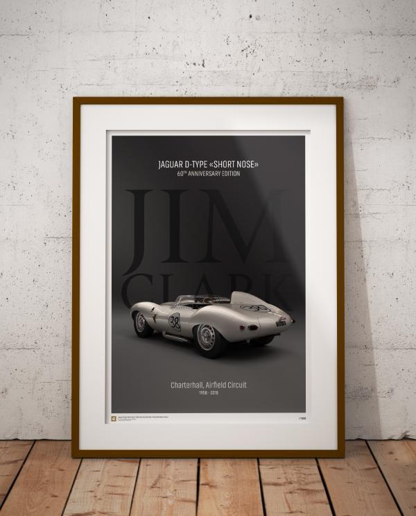 classic car poster jaguar