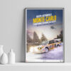 Poster014 Cadre Pot - Collector's edition posters of most beautiful historic race cars in the world -