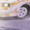 Poster014 Detail MockUp2 - Porsche Ford Ferrari Audi BMW Jaguar Renault Automotive Fine Art Prints Poster - Experience the thrill of rally racing with this exclusive Audi Quattro S1 – Walter Röhrl & Christian Geistdörfer – Down – Rallye Monte-Carlo 1986 poster. Capturing the iconic car in action, this high-quality design is a must-have for Audi enthusiasts and motorsport fans. Add this dynamic piece to your collection today!