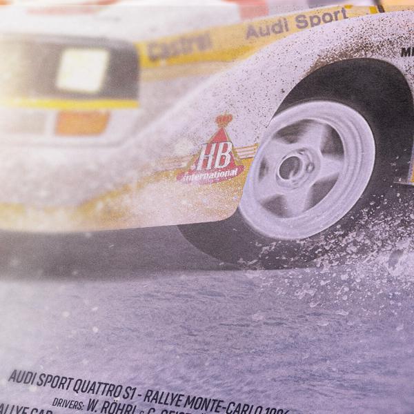 audi quattro S1 rallye Monte-carlo 1986