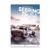 Poster019 Web Affiche - Collector's edition posters of most beautiful historic race cars in the world -