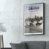 Poster023 Cadre Beton - Collector's edition posters of most beautiful historic race cars in the world -