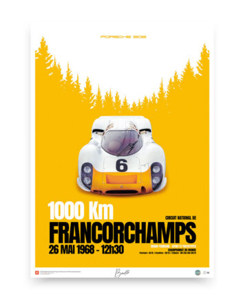 Porsche 906 - 1000 km du Francorchamps 1968