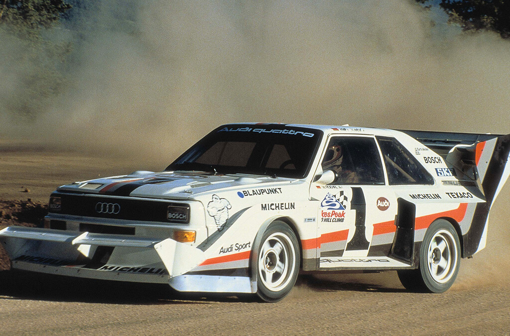 1987 AudiSport QuattroS1 Pikes Peak