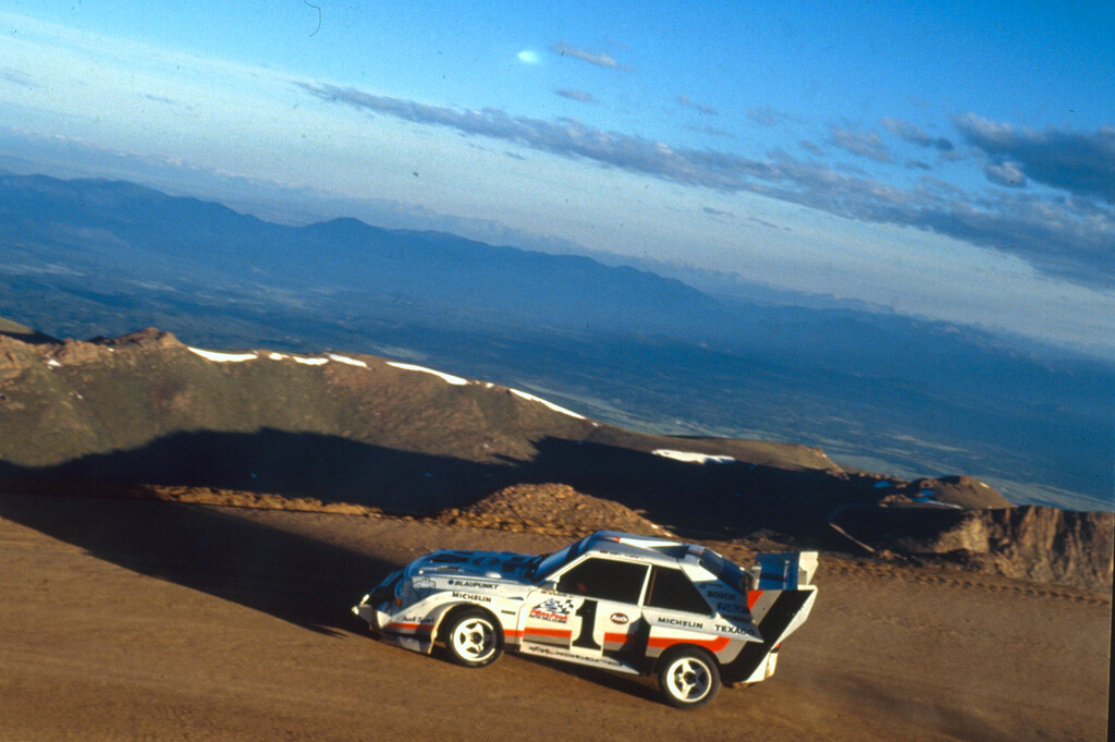 1987 AudiSport QuattroS1 Pikes Peak
