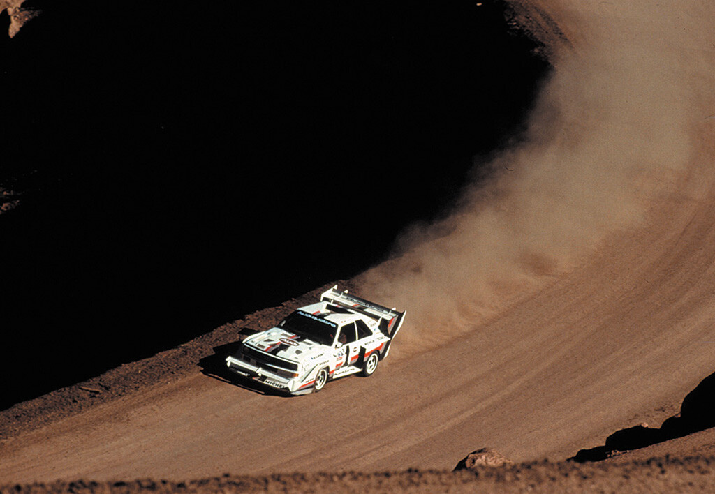 1987 AudiSport QuattroS1 Pikes Peak