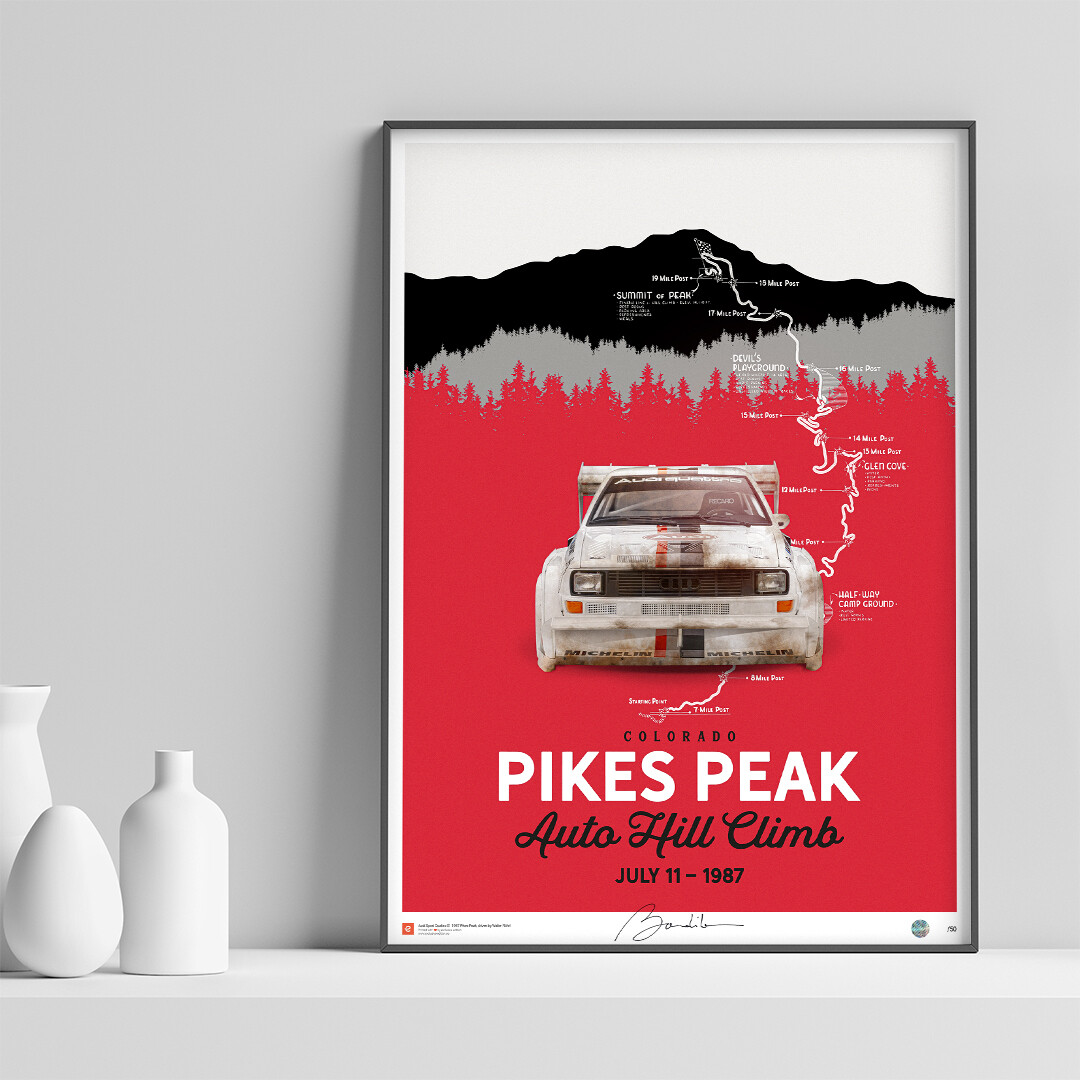 Audi Quattro S1, Pikes Peak 1987