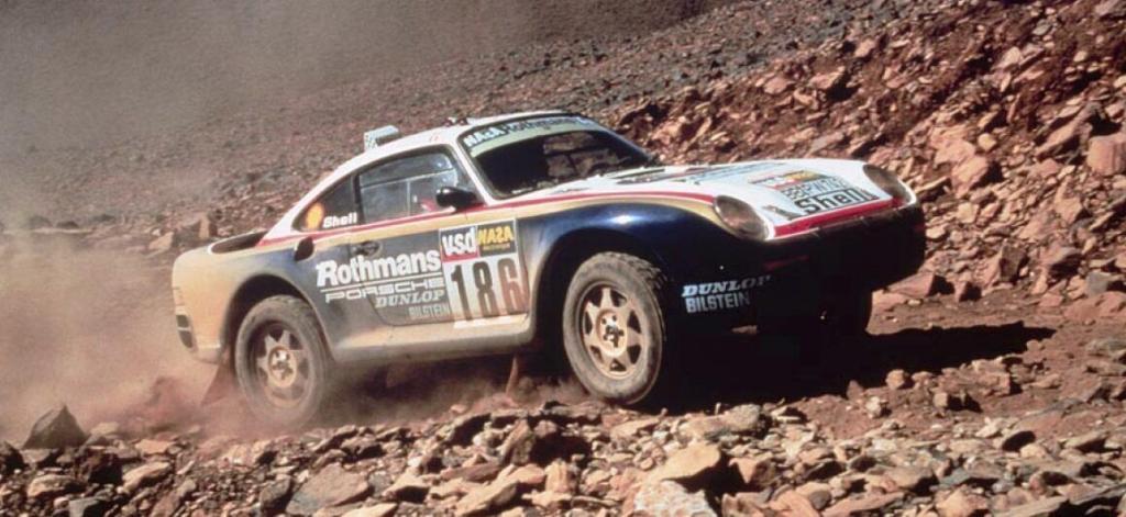 porsche 959 dakar 1986