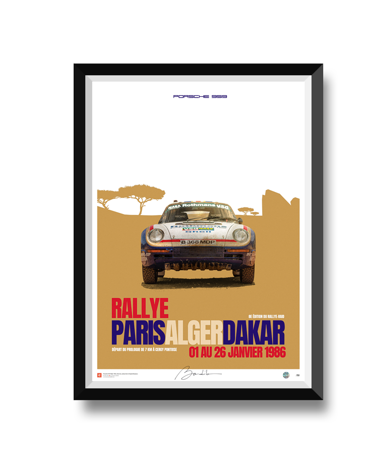 Poster038 Web Cadre - Porsche Ford Ferrari Audi BMW Jaguar Renault Automotive Fine Art Prints Poster -