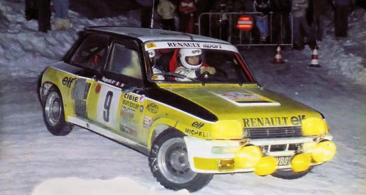 Renault 5 Turbo - Ragnotti & Andrie - Rallye Monte-Carlo 1981. Limited edition