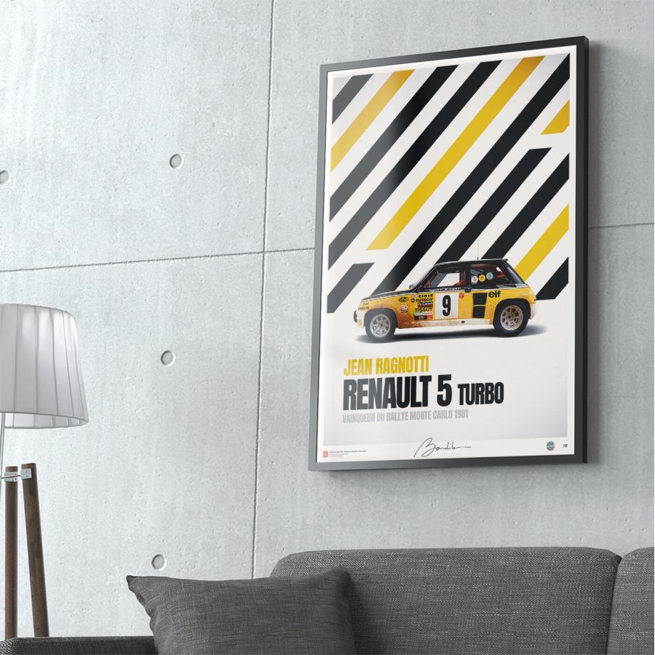 Décal 1/43eme OBERTI / GASTINEL RENAULT CLIO RALLY3 RALLYE MONTE-CARLO 2024