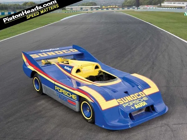 Porsche917 30 10 - Porsche Ford Ferrari Audi BMW Jaguar Renault Automotive Fine Art Prints Poster - Relive the legendary Can-Am Riverside International Raceway 1973 with this limited edition poster, featuring the powerful Porsche 917/30. Driven by Mark Donohue under the Penske Racing team, this car dominated the competition with its record-breaking turbocharged power and unmatched performance. This poster captures the essence of the 917/30 in its iconic Sunoco Porsche + Audi livery, celebrating the golden era of Can-Am racing and the mastery of Donohue behind the wheel.