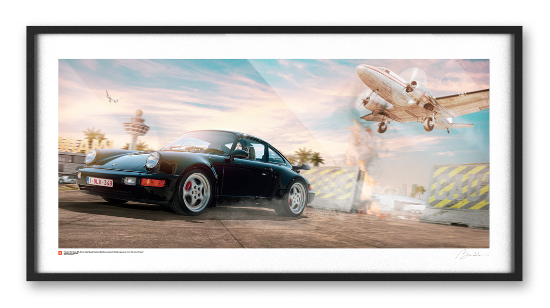 cadrePano - Porsche Ford Ferrari Audi BMW Jaguar Renault Automotive Fine Art Prints Poster -