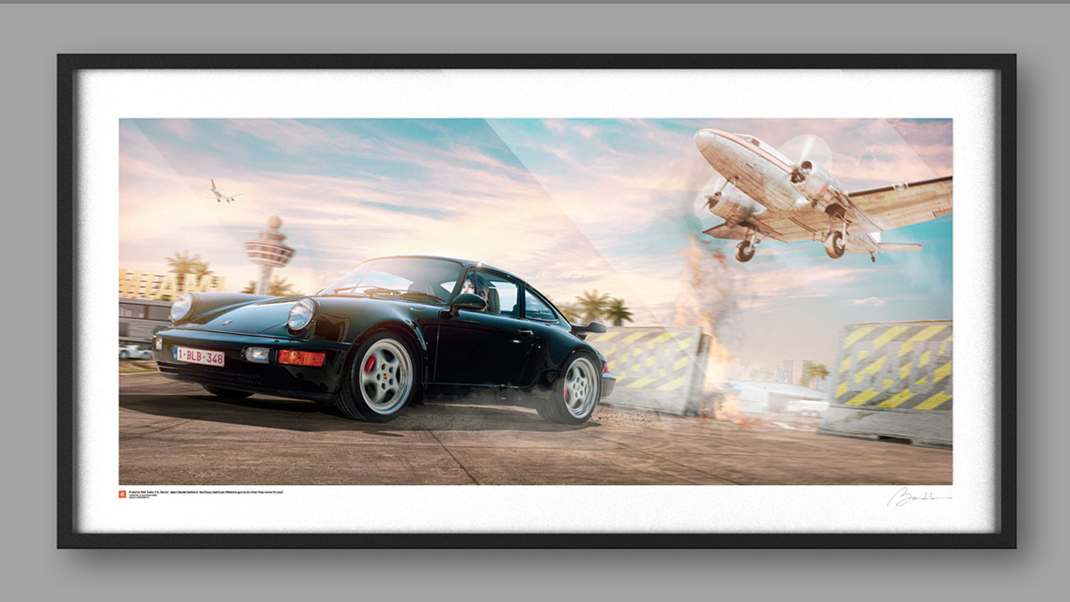 ee personal3 - Porsche Ford Ferrari Audi BMW Jaguar Renault Automotive Fine Art Prints Poster -