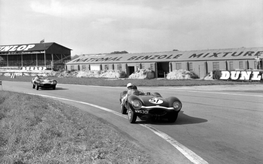 Jaguar D-Type Poster | The Underdog Shape That Beat Them All